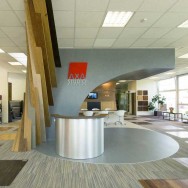 AXA showroom - interior