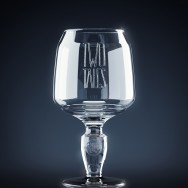 Two Tales - render of beer glass