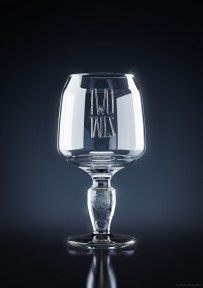 Two Tales - render of beer glass