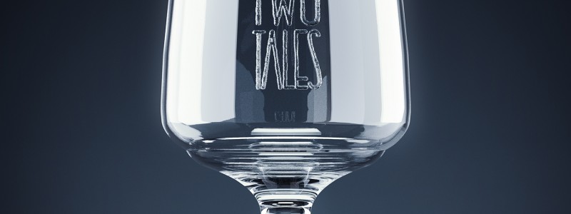 Two Tales - render of beer glass