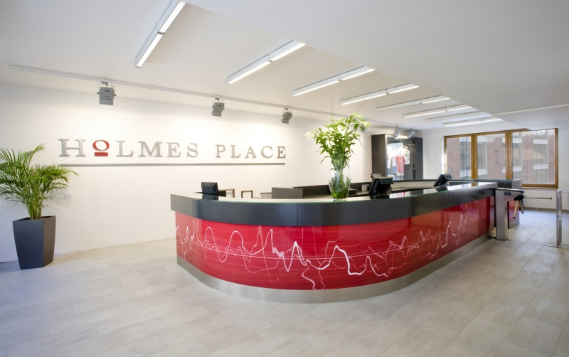 Holmes Place Karlín - realization